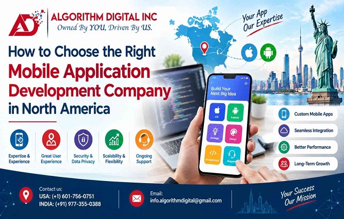 Mobile Application Development Company in North America